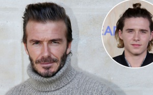 David Beckham colle la honte à son fils Brooklyn
