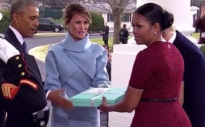 Le cadeau de Melania Trump à Michelle Obama