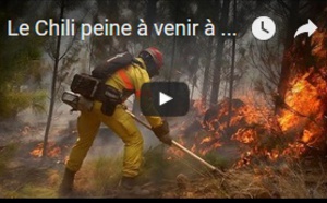 Le Chili peine à venir à bout des incendies