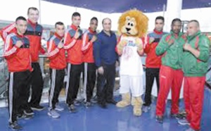 Préparation du "Morocco Atlas Lions"  à la World Boxing Series