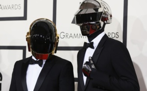 Daft Punk sur la scène des Grammy Awards