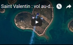 Saint Valentin : vol au-dessus de l'île de l'amour