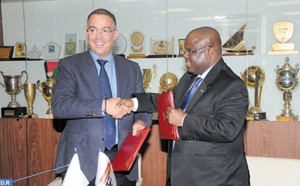 Conventions de partenariat entre la FRMF et les Fédérations béninoise et centrafricaine
