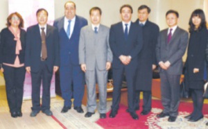 Driss Lachguar reçoit  une délégation du PC chinois