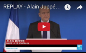REPLAY - Alain Juppé : Je ne serai pas candidat à la présidence de la République"