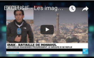EXCLUSIF - Les images de la mosquée de Mossoul depuis laquelle al-Baghdadi a proclamé son califat