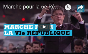 Marche pour la 6e République : un succès pour Mélenchon