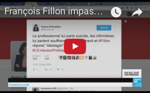 L'œil des médias François Fillon impassible face à la détresse des aide-soignantes