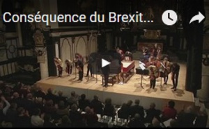 Conséquence du Brexit, un orchestre européen quitte l'Angleterre pour la Belgique