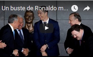 Un buste de Ronaldo moqué sur la toile