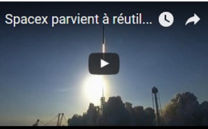 Spacex parvient à réutiliser un lanceur de fusée