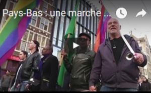 Pays-Bas : une marche contre l'homophobie à Amsterdam