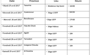 USFP : Poursuite des rencontres locales pour débattre des projets de résolutions