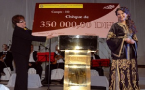 La soirée musicale a permis de récolter 350.000 dh