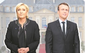 Le Pen vs Macron Pôles contraires