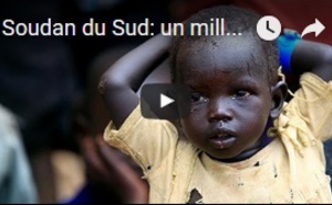 Soudan du Sud: un million d'enfants déplacés