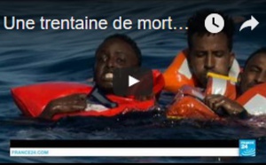 Une trentaine de morts dans un naufrage en Méditerranée