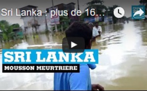 Sri Lanka : plus de 160 morts lors de la mousson