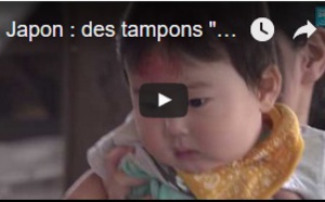 Japon : des tampons "porte bonheur" pour les nouveaux nés