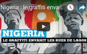 Nigeria : le graffiti envahit les murs de Lagos