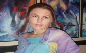 L’artiste ukrainienne Marina Vidinyova expose à Settat