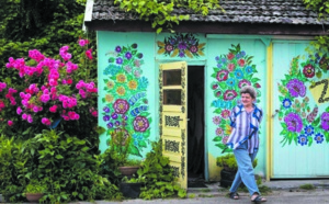 Au village de Zalipie, les murs  fleurissent hiver comme été
