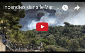 Incendies dans le Var : environ 10 000 personnes évacuées dans la nuit