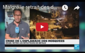 Malgré le retrait des détecteurs, les musulmans appellent au boycott de l'esplanade des Mosquées