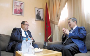 Driss Lachguar reçoit le nouvel ambassadeur de Chine