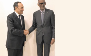 Le Président rwandais reçoit Habib El Malki