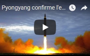 Pyongyang confirme l'envoi du missile au dessus du Japon