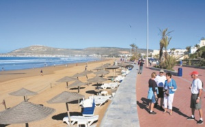 Les arrivées et nuitées touristiques en hausse à Agadir