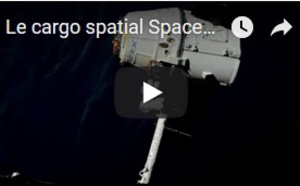 Le cargo spatial SpaceX Dragon attendu sur Terre