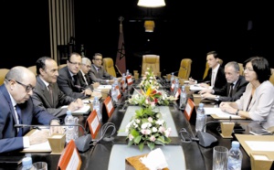 Le renforcement des relations entre le Parlement et l'OSCE au centre d’entretiens entre Habib El Malki et Christine Muttonen