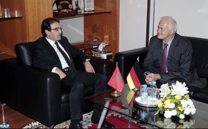 Abdelkrim Benatiq s'entretient avec l’ambassadeur d’Allemagne au Maroc
