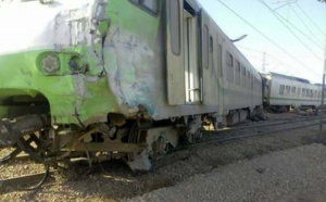 Collision entre un train et un engin tracteur