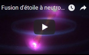 Fusion d'étoile à neutrons : un feu d'artifice cosmique