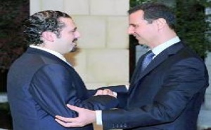 Consécration de la normalisation entre le Liban et la Syrie : Poignée de main historique entre Assad et Hariri