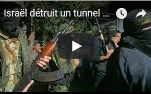 Israël détruit un tunnel à Gaza