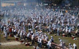 Insolite : Le plus grand  barbecue