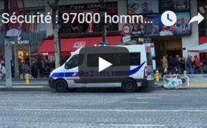 Sécurité : 97000 hommes déployés pendant les fêtes en France