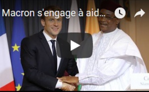 Macron s'engage à aider le Niger pour rendre efficace l'action militaire