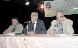 Mohamed Ben Abdelkader lors de la rencontre organisée à la Maison des jeunes de Hay Mohammadi par le secrétariat provincial de l’USFP