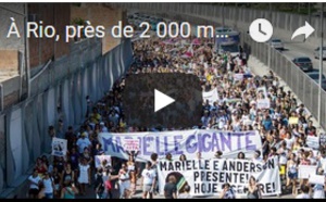 À Rio, près de 2 000 manifestants réclament justice pour Marielle Franco