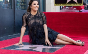 Eva Longoria reçoit son étoile à Hollywood