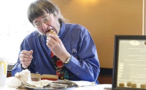 Insolite : Mangeur de burgers