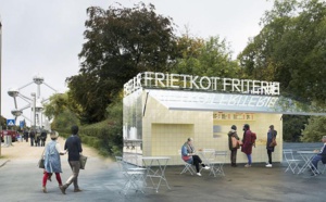 Bruxelles réinvente la baraque à frites