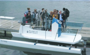 Plastic Odyssey, un projet de catamaran carburant aux déchets plastiques