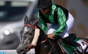 Zineb El Briouil s’adjuge le GP SAR le Prince Héritier Moulay El Hassan des courses hippiques