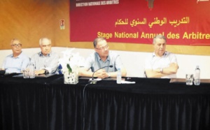 Clôture du stage des arbitres